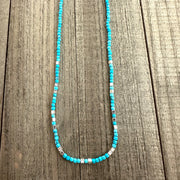 Vibrant Turquoise & Sterling Silver Choker